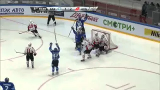 Avangard @ Barys 03/04/2015 Highlights / Барыс - Авангард 3:4