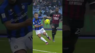 LAUTARO MARTINEZ vs MILAN #short #football #lautaro #inter