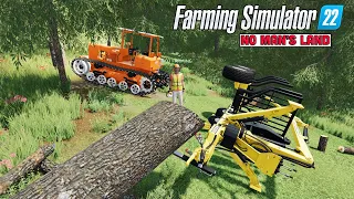 Starting with 0$ and Chainsaw! 🚜 Farming Simulator 2022 🚜No Man's Land 🚜 Episodes 1-5