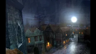 The Witcher Music: Vizima Trade Quarter at Night