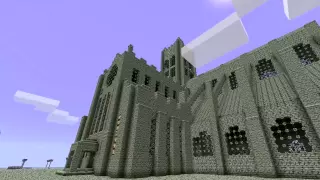 Minecraft Cathedral Timelapse Build