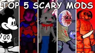 Top 5 Scary Mods #12 - Friday Night Funkin'