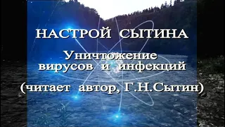 НАСТРОЙ СЫТИНА. Уничтожение вирусов и инфекций. Видео от ТаГоры