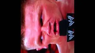John Cena Spits All Over Microphone on WWE Monday Night RAW