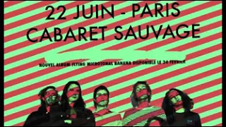 King Gizzard & The Lizard Wizard - Live @ Cabaret Sauvage - PARIS 22/06/2017