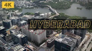 Hyderabad City Aerial Drone | Aerial 4k Stock Footage On Sale!!! Hitech City