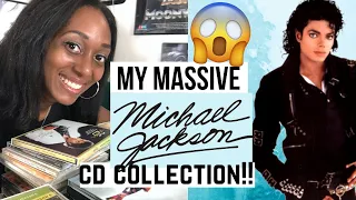 my MASSIVE Michael Jackson CD COLLECTION (2020)!!! | Collaboration with Georgia Duhh