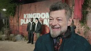 Kingdom of the planet of the apes UK Launch - itw Andy Serkis (special consultant) (Official video)