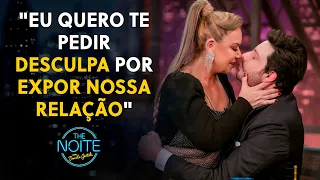 Flor e Danilo Gentili falam sobre sentimentos e se beijam | The Noite (04/08/22)