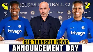 ANNOUNCEMENT DAY! Chelsea Ready To Welcome Enzo Maresca And Tosin Adarabioyo Today! Olise In Talks.