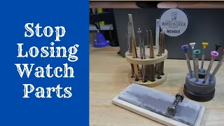 How to Shape Tweezers and Screwdrivers for Watchmaking. Episode 2 in Watch Repair and Service.