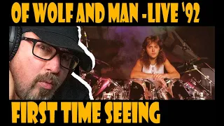 FIRST TIME SEEING 'METALLICA -OF WOLF AND MAN LIVE '92 (GENUINE REACTION)