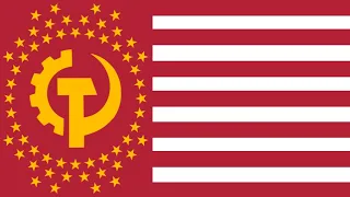 Democratic Countries Flag Animation but they turn Communist