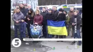 #Тернопіль віддав останню шану полеглому у зоні #АТО В.Магльону