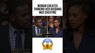 Woman Cheated Thinking Husband Was Cheating 😱 #shorts #cheating
