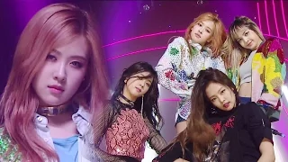 "EXCITING" BLACKPINK (black pink) - BOOMBAYAH (boombox) @ popular song Inkigayo 20160828