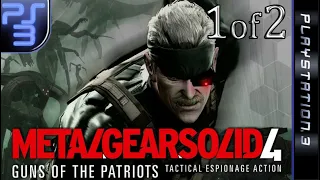 Longplay of Metal Gear Solid 4: Guns of the Patriots (1/2)