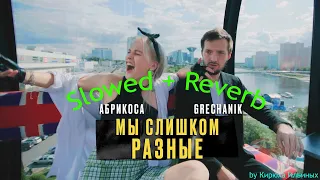 Абрикоса, GRECHANIK - Мы слишком разные (Slowed + Reverb)