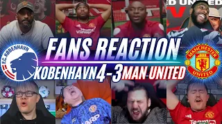 MAN UNITED FANS REACTION TO KOPENHAGEN 4-3 MAN UNITED | ELIMINATED?