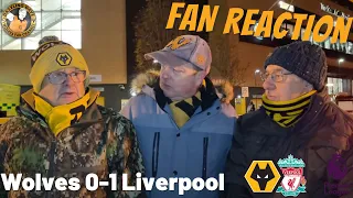 GUT WRENCHING Wolves 0-1 Liverpool Instant Fan Reaction