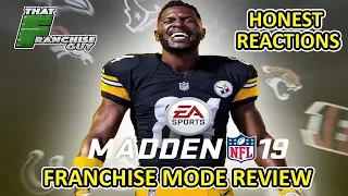 Madden 19 Review | Honest Reactions to Franchise Mode
