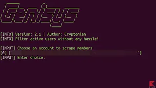 Genisys : Telegram Information Gathering Tool