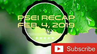 PSEi Recap Weekly - February 4, 2019 #pseirecap
