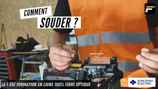 Comment souder une Fibre Optique - SUMITOMO