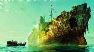 They Discovered A Mysterious Abandoned Ship In The Ocean, Unaware From It's Origin