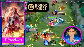 [Gameplay] Diao chan Honor Of Kings| Tutorial Hero Diaochan| Top global Diaochan