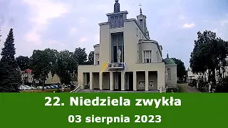 03.09 g.10:00 22. Niedziela zwykła | Msza święta na żywo | NIEPOKALANÓW – bazylika