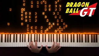 DAN DAN Kokoro Hikareteku (DAN DAN心魅かれてく) | Dragon Ball GT OP | Jarrod Radonich |Piano by minapiano
