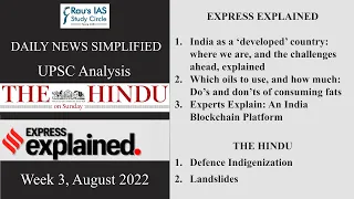 THE HINDU Analysis, 21 August, 2022 (Daily Current Affairs for UPSC IAS) – DNS