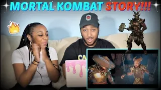 Mortal Kombat 11 Official Story Prologue Trailer REACTION!!!