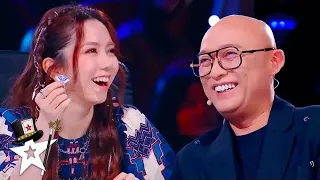 AMAZING Card Magician Auditions on China's Got Talent 2021 | Magicians Got Talent