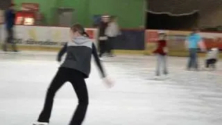 Veronika ice skating