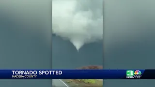 Tornado spotted in California's Madera County