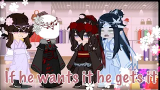 ||If I want it I get it meme|| MDZS