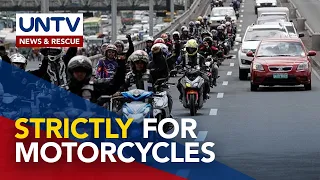 Motorcycle lanes will be more effective with ‘No Contact Apprehension Policy’ – MMDA