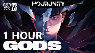 1 HOUR | GODS ft. NewJeans (뉴진스) Worlds 2023 Anthem - League of Legends