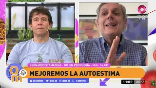 "La autoestima" - Bernardo Stamateas en Que Mañana!. Canal 9. 05/08/2020