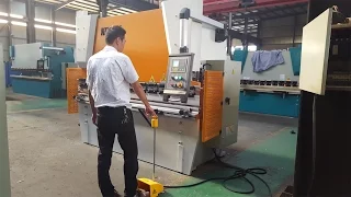 Bending Sheet Metal/Smail press brake WC67Y 63T/2500 bending machine from china KRRASS