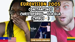 REACTION TO Constantinos Christoforou - Ela Ela (Cyprus 🇨🇾 Eurovision 2005) | FIRST TIME HEARING