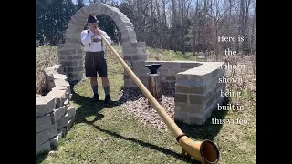 Making an Alphorn