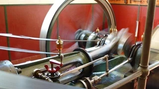 de stoommachine  van het Openluchtmuseum in Arnhem