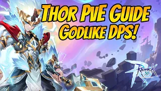 Thor's PvE Guide & Review - Godlike DPS for Soloing Legend Isles 1-3 & Museum 1-2 | Ragnarok Mobile