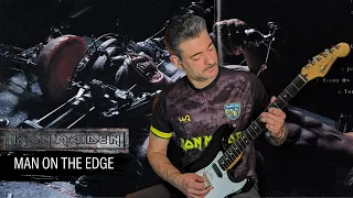 Iron Maiden - Man On The Edge: FULL Guitar Cover