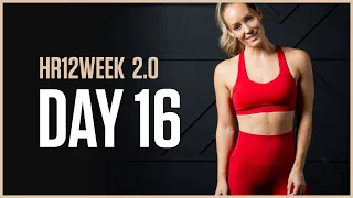 Super BACK SCULPT Strength Workout // Day 16 HR12WEEK 2.0