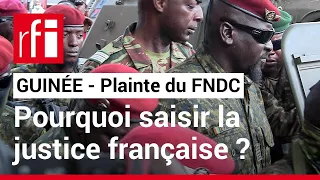 Guinée : pourquoi la plainte contre Mamadi Doumbouya a-t-elle été déposée en France ? • RFI