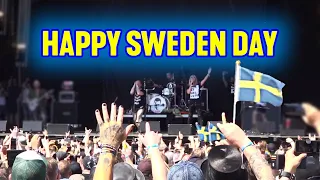 Sweden National Anthem - Rock mashup Sabaton, Lillasyster, Astral doors